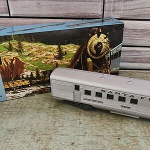 Athearn HO Scale  #1801 Santa Fe 3406 Streamline RPO Mail Passenger Car